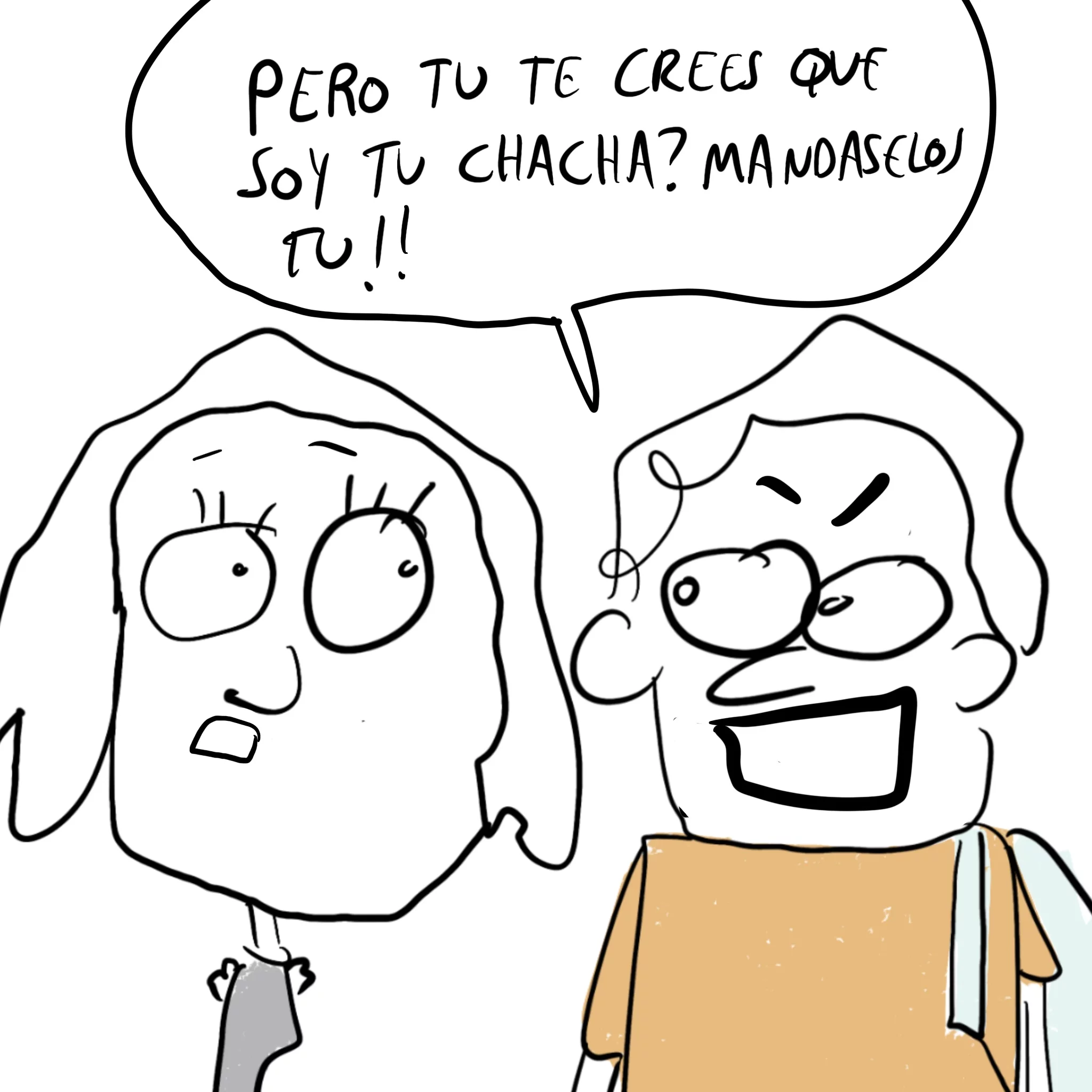 un saludo